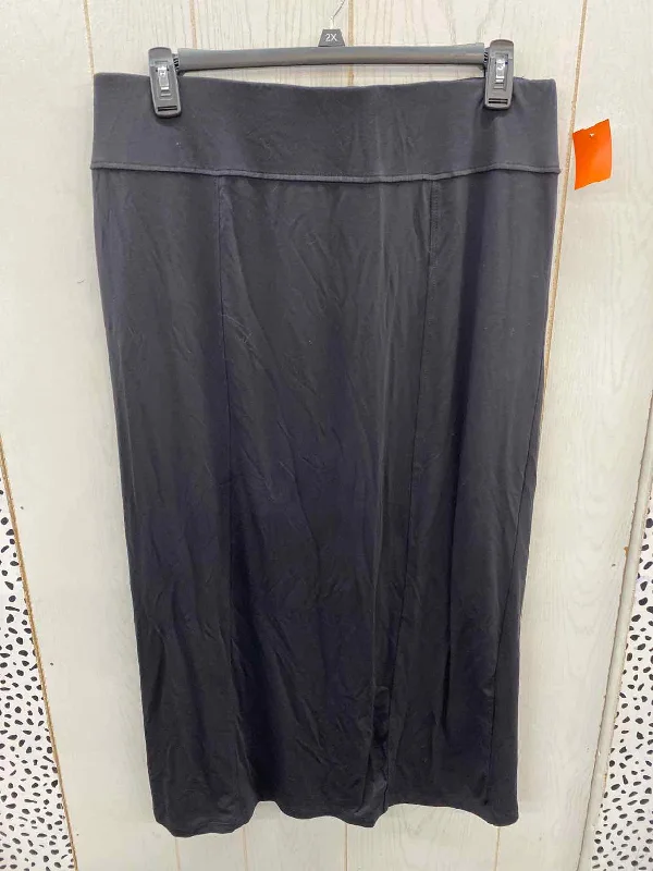 Christopher & Banks Black Womens Size 16 Skirt