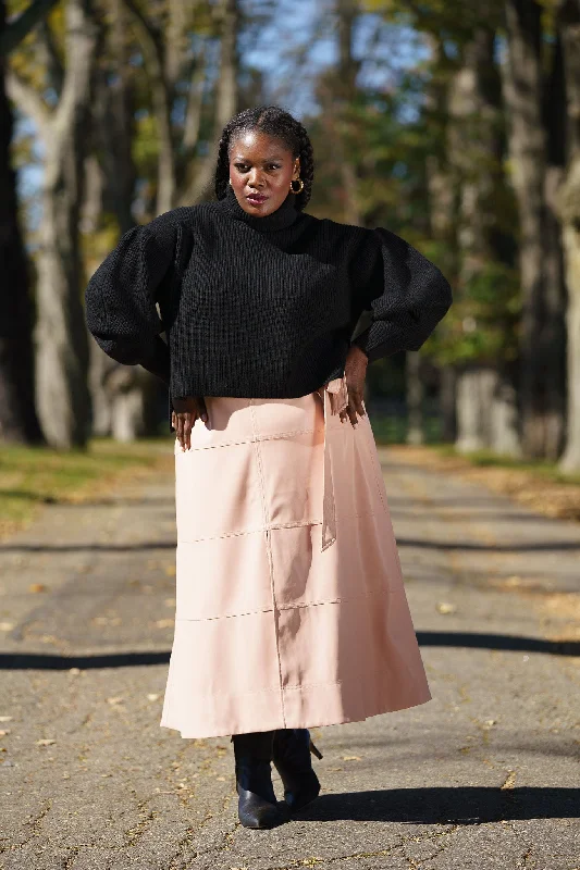 HUDSON SKIRT linen skirt relaxed