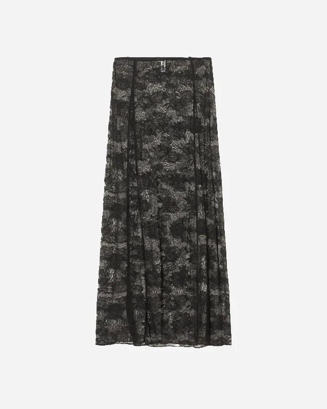 DashaRS Skirt leather skirt refined