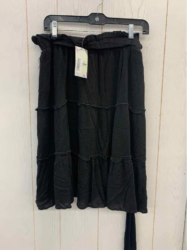 ee:some Black Womens Size 10/12 Skirt lightweight skirt design