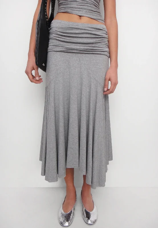 Fortuna Skirt - Grey lace skirt romantic