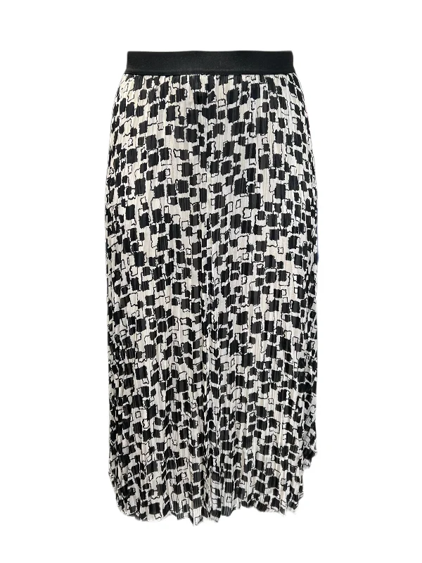 Marina Rinaldi Women's Black Cairo A Line Skirt NWT velvet skirt luxurious