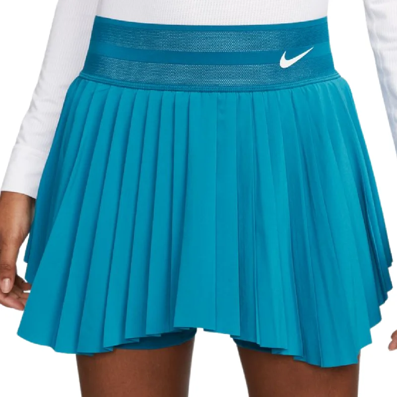 Nike Court Dri-FIT Slam Women Skirt -Green Abyss/White athletic skirt fit
