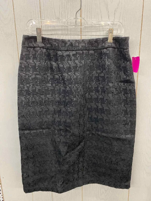 Sag Harbor Black Womens Size 8 Skirt slim fit skirt